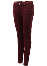 Spodnie Damskie Lee Skinny Scarlett Rich Burgundy L526GHIS